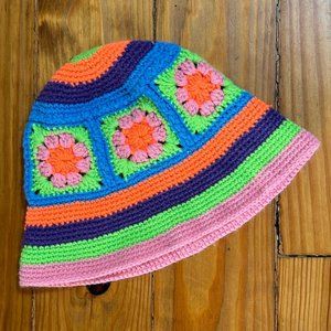 Crochet bucket hat